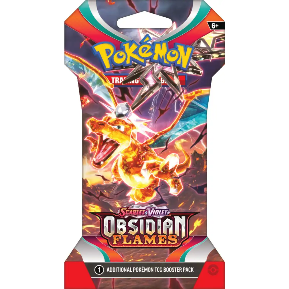 Pokémon TCG: Scarlet & Violet: Obsidian Flames - Sleeved