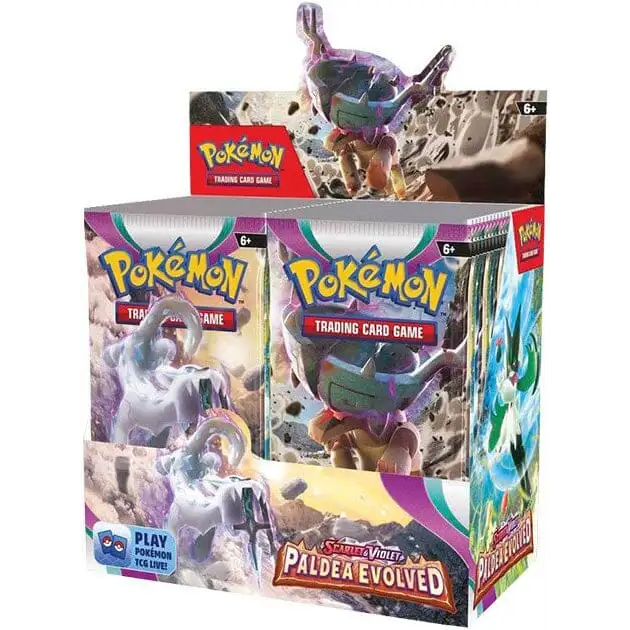 Pokémon TCG: Paldea Evolved - Booster Box Samlekort Pokémon