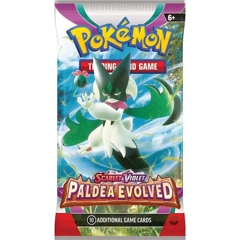 Pokémon TCG: Scarlet & Violet Paldea Evolved - Booster Pack Samlekort Pokémon