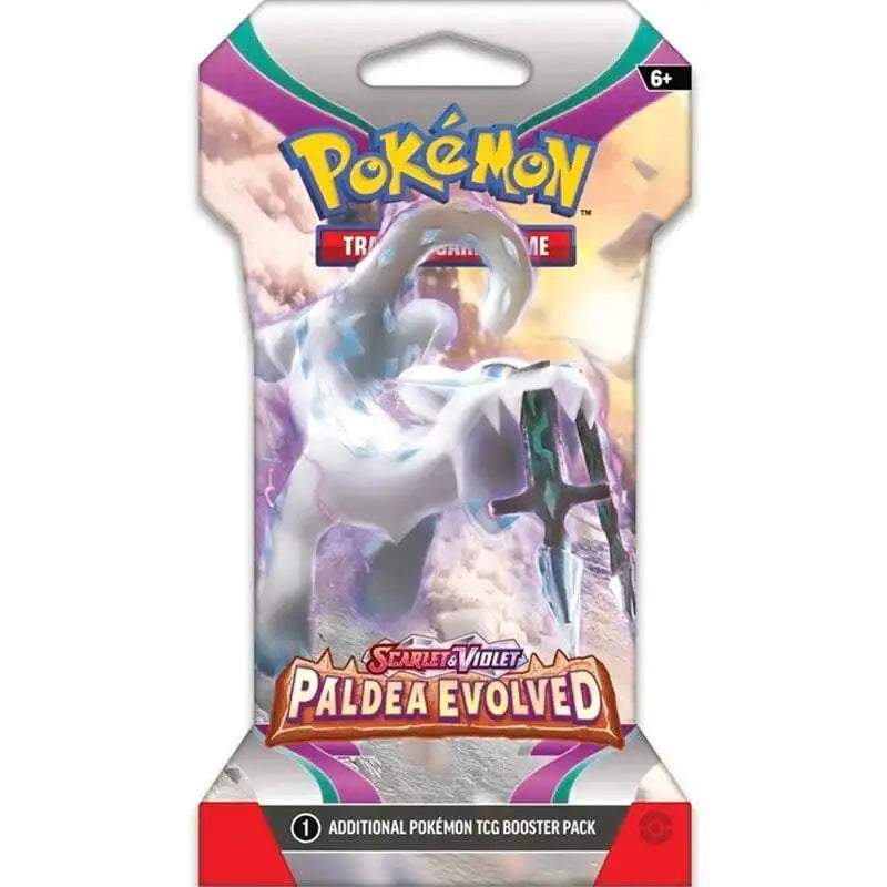 Pokémon TCG: Scarlet & Violet Paldea Evolved - Sleeved Booster Pack Samlekort Pokémon