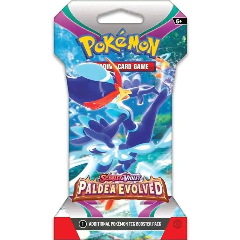 Pokémon TCG: Scarlet & Violet Paldea Evolved - Sleeved Booster Pack Samlekort Pokémon