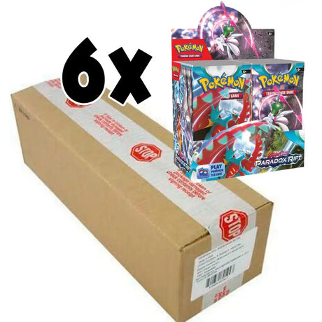 Pokémon TCG: Scarlet & Violet: Paradox Rift - Case med 6