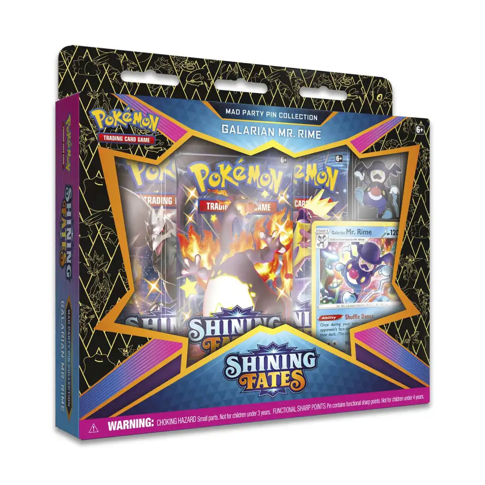 Pokémon TCG: Shining Fates Mad Party Pin Collection (flere varianter) Pokémon TCG Pokémon Galarian Mr. Rime