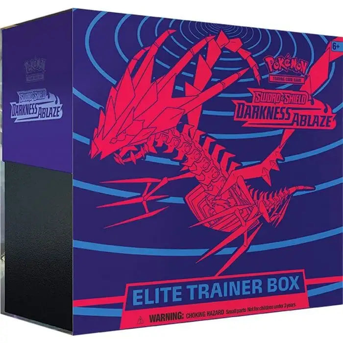 Pokémon TCG: Sword & Shield Darkness Ablaze - Elite Trainer Box Samlekort Pokémon