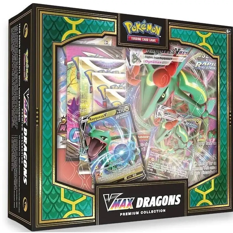 Pokémon TCG: VMAX Dragons Premium Collection Samlekort Pokémon