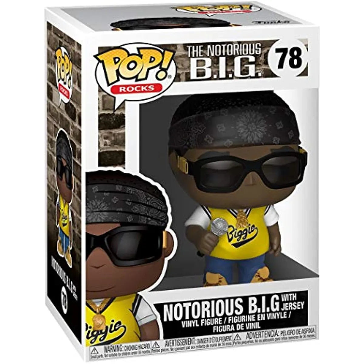 Funko POP! - Notorious B.I.G. with Jersey #78