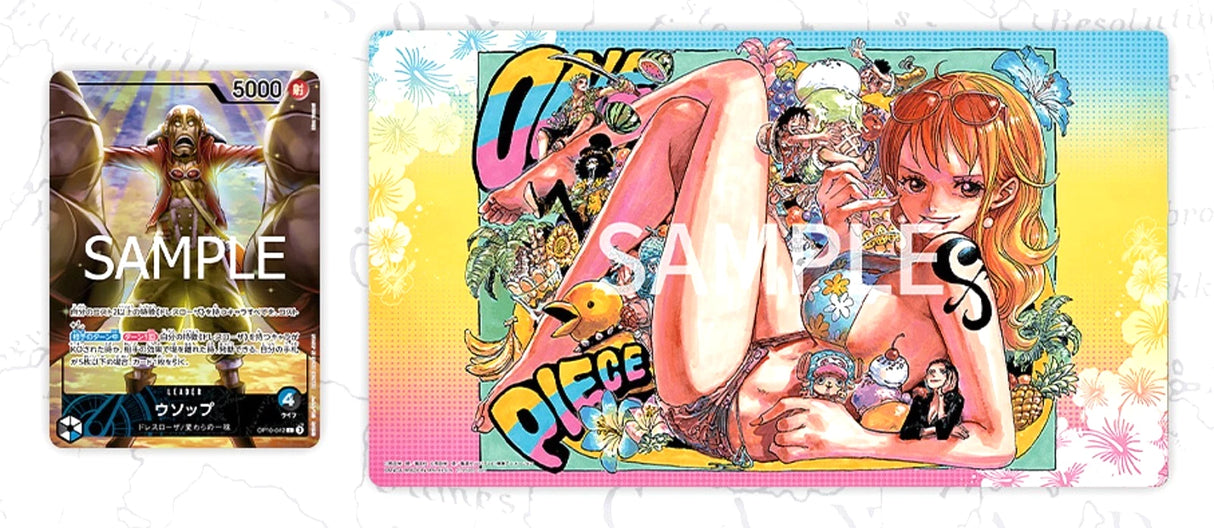 One Piece: Official Playmat - Limited Edition Vol. 3 (Inkl. Usopp Leader Alt Art)