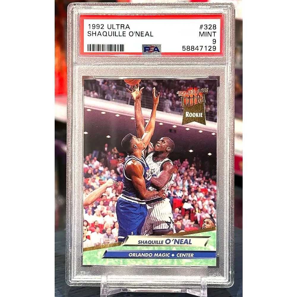 Shaquille O’Neal - 1992 Ultra - #328 - PSA 9 - Graded Card