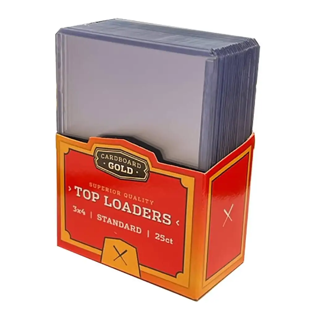 Standard Top Loaders - 25 stk. Top Loaders Cardboard Gold