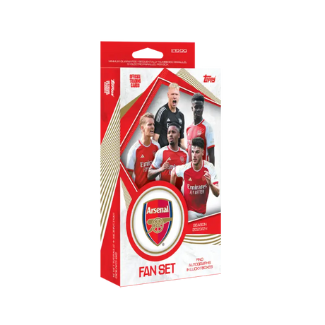 Topps: Arsenal 2023/24 - Fan Set - Samlekort