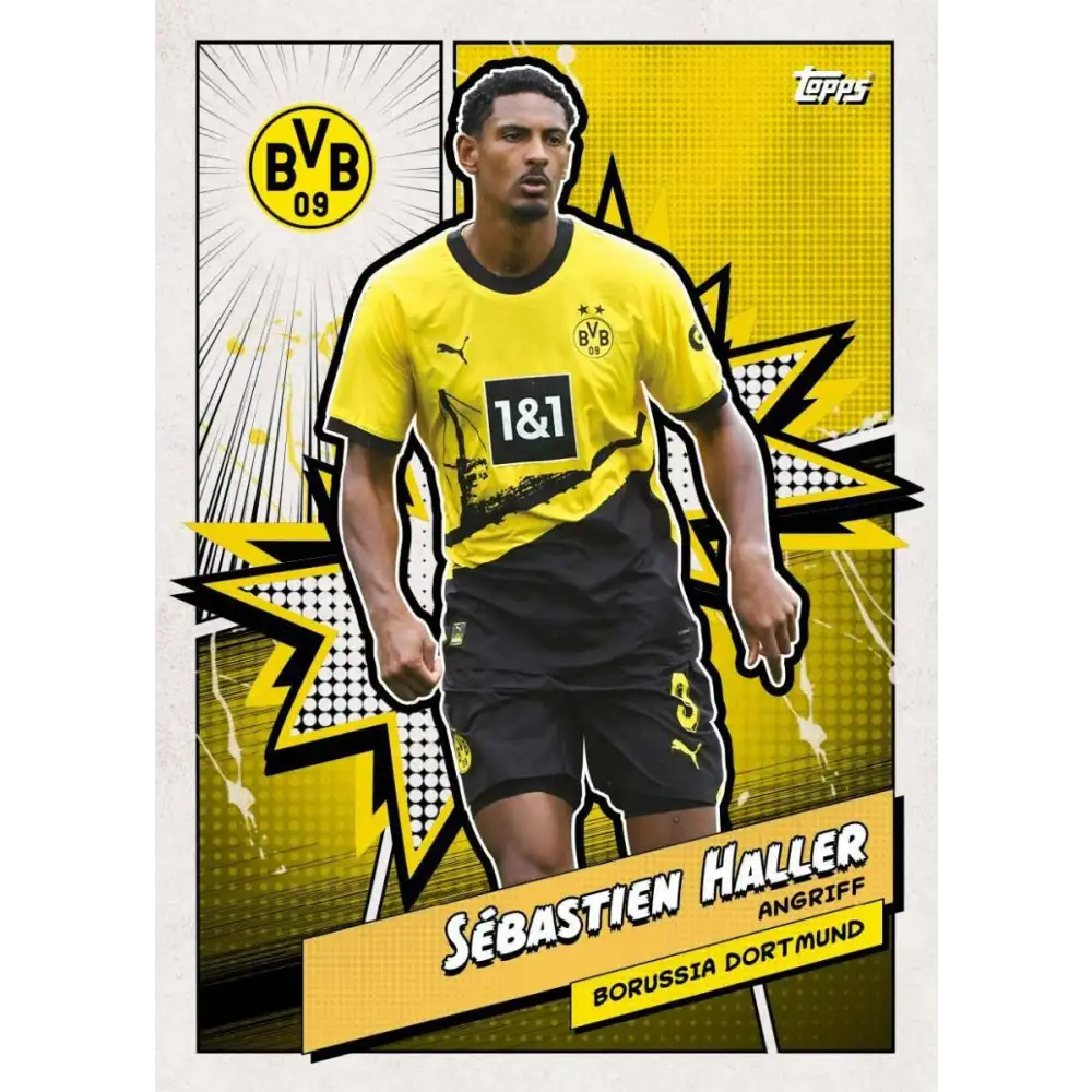 Topps: BVB Dortmund 2023/24 - Fan Set - Samlekort