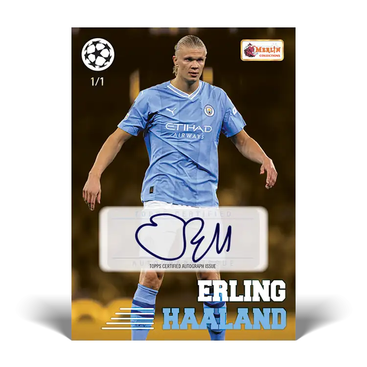 Topps: Fodboldkort - UEFA Merlin Heritage 2023/24 - Hobby