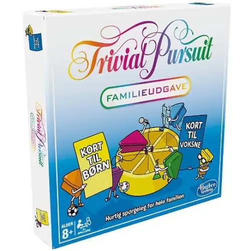 Trivial Pursuit: Familieudgave (dansk) Board Games Hasbro