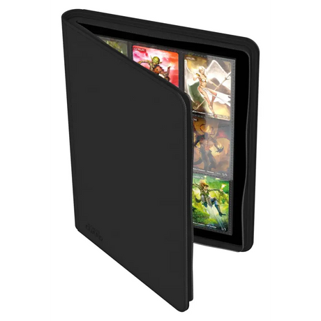 Ultimate Guard: Zipfolio 360 (18-pocket) XenoSkin - Samlemappe med lynlås Samlemappe Ultimate Guard Sort