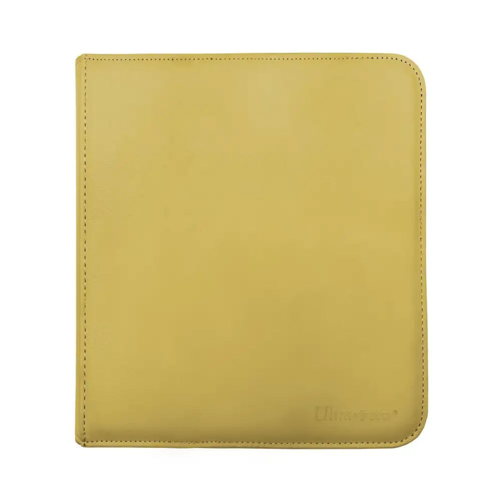 Ultra Pro: 12-Pocket Zippered PRO-Binder Samlemappe Ultra Pro Gul