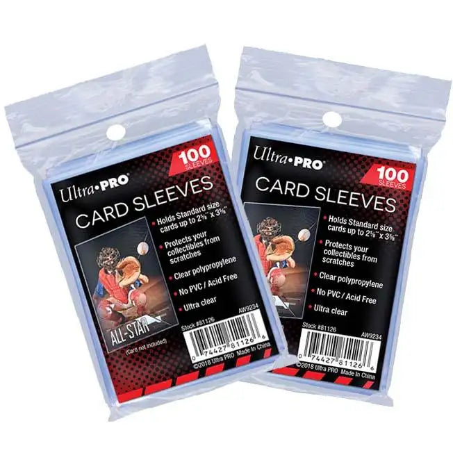 Ultra Pro: 3"x4" 200 stk. Toploader & Card Sleeves Toploader Ultra Pro