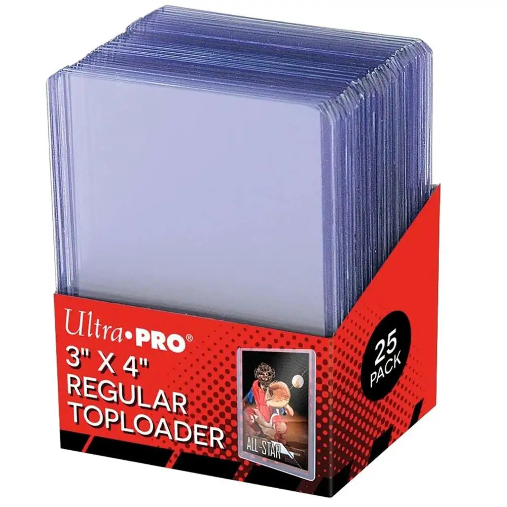 Ultra Pro: Clear Regular Toploader (25 stk.) Toploader Ultra Pro