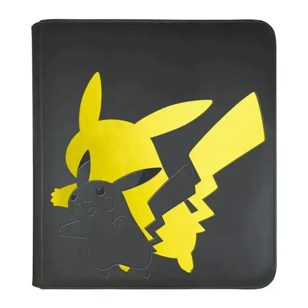 Ultra Pro Elite Series: 12-Pocket Zippered PRO-Binder (Pikachu) Kortspil – tilbehør Ultra Pro