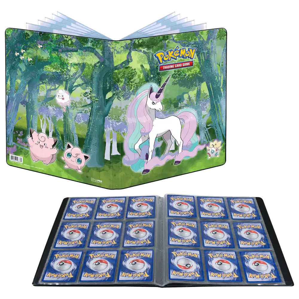 Ultra Pro: Galarian Rapidash 9-Pocket Samlemappe (plads til 180 kort) Kortspil – tilbehør Ultra Pro