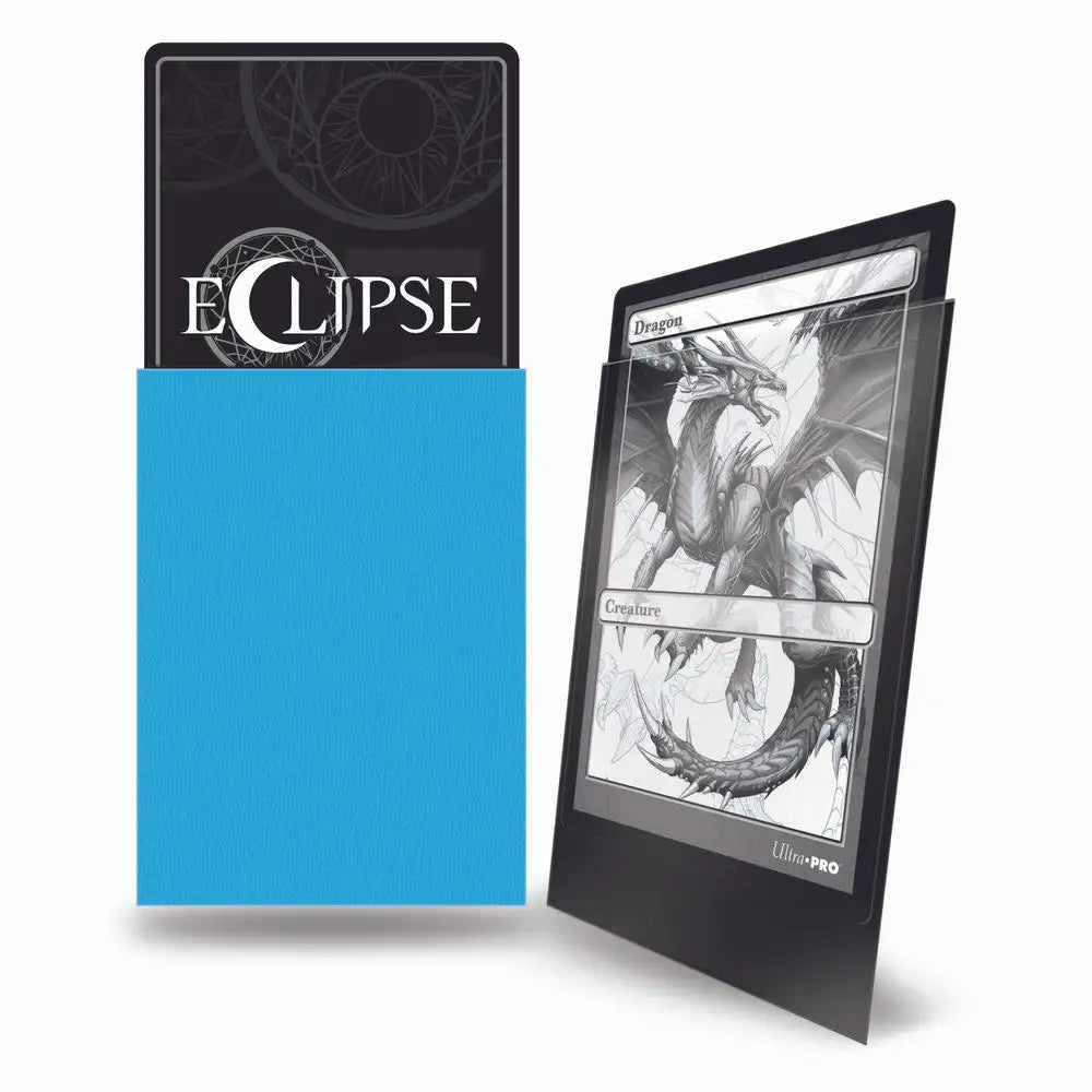 Ultra Pro: PRO-Matte Eclipse Standard Deck Protector Sleeves (100 stk.) Card Sleeves Ultra Pro Sky Blue