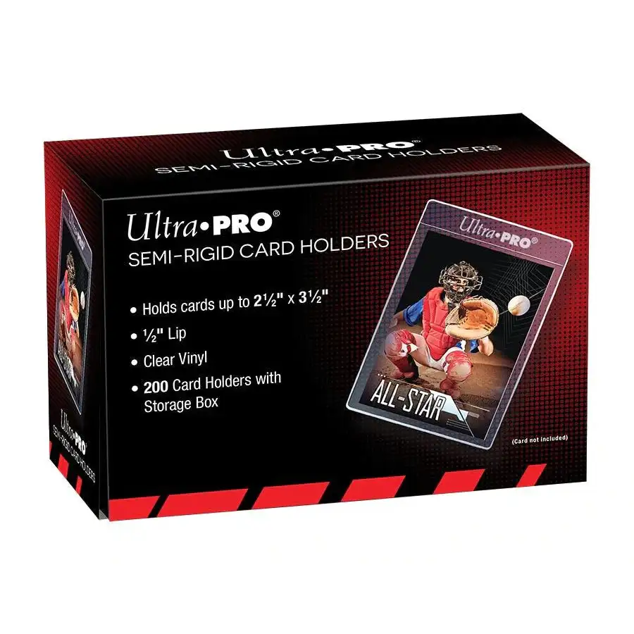 Ultra Pro: Semi Rigid 1/2" (200 stk.) Card Game Accessories Ultra Pro