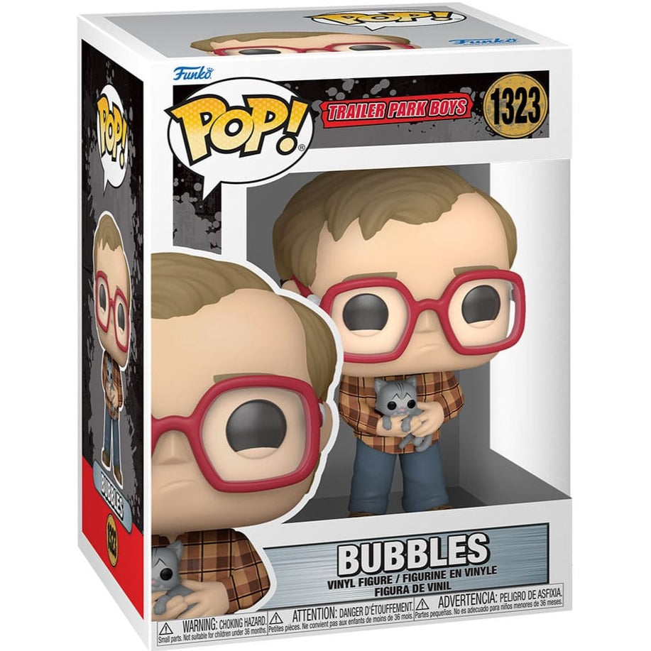 Funko POP! - Trailer Park Boys: Bubbles with Cat #1323