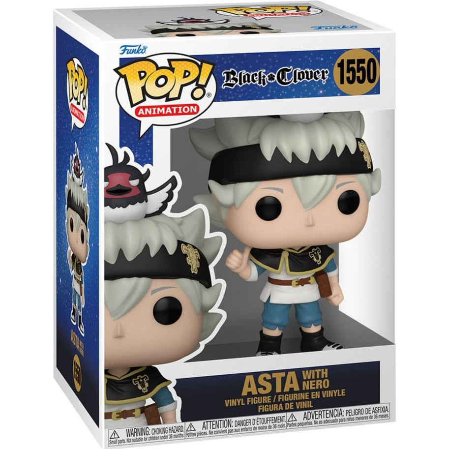 Funko POP! - Black Clover: Asta with Nero #1550