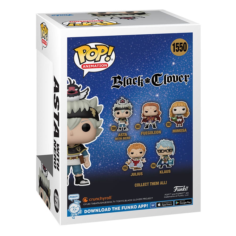 Funko POP! - Black Clover: Asta with Nero #1550