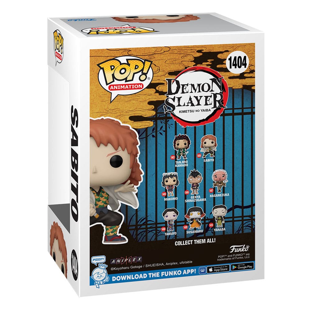 Funko POP! - Demon Slayer: Sabito (No Mask) #1404