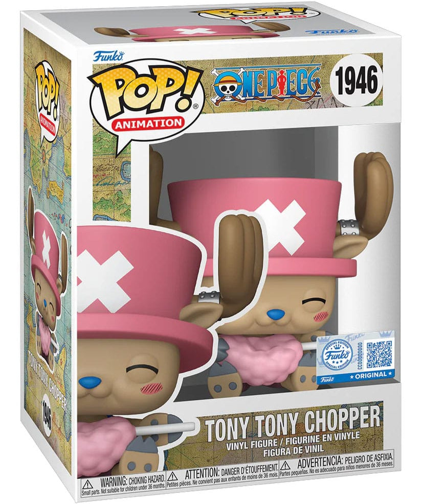 Funko POP! - One Piece: Tony Tony Chopper with Cotton Candy #1946 (Heo Exclusive)