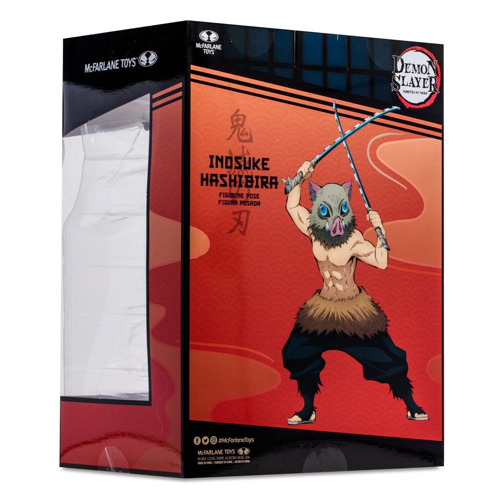 Demon Slayer: Inosuke Hashibira, Kimetsu no Yaiba Action Figure - 30 cm
