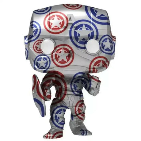 Funko Pop! Art Series: Marvel Patriotic Age - Captain
