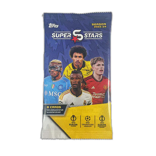 Topps: Fodboldkort - UCC Superstars 2023/24 - Booster Pack