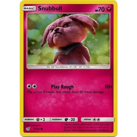 (015/018) Snubbul - Holo Enkeltkort Detective Pikachu 