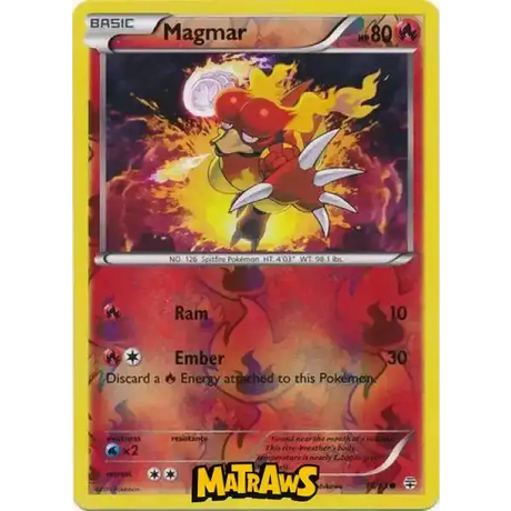 (016/083) Magmar - Reverse Enkeltkort Generations 