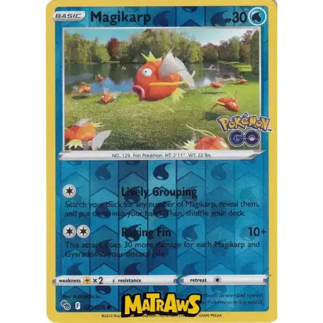 (021/078) Magikarp - Reverse Enkeltkort Pokémon GO TCG 