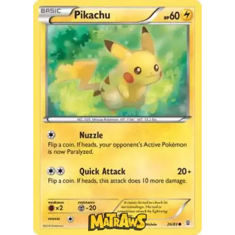 (026/083) Pikachu Enkeltkort Generations 