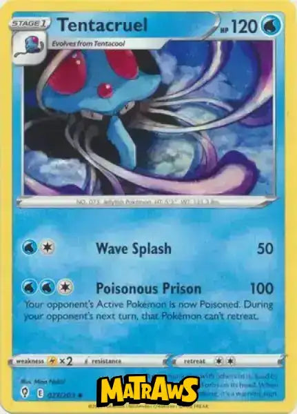 (027/203) Tentacruel Enkeltkort Evolving Skies 