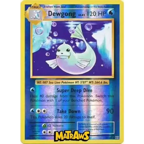 (029/108) Dewgong - Reverse Enkeltkort Evolutions 