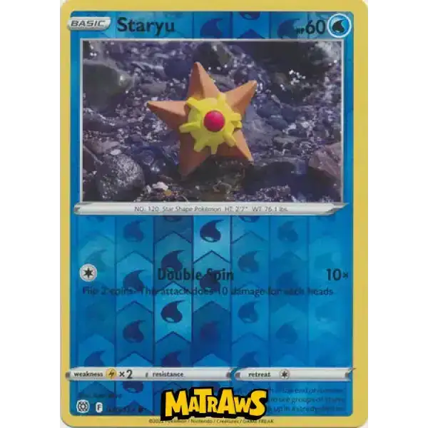 (030/172) Staryu - Reverse Enkeltkort Brilliant Stars 