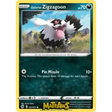 (035/073) Galarian Zigzagoon Enkeltkort Champion's Path 