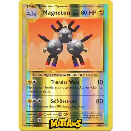 (038/108) Magneton - Reverse Enkeltkort Evolutions 