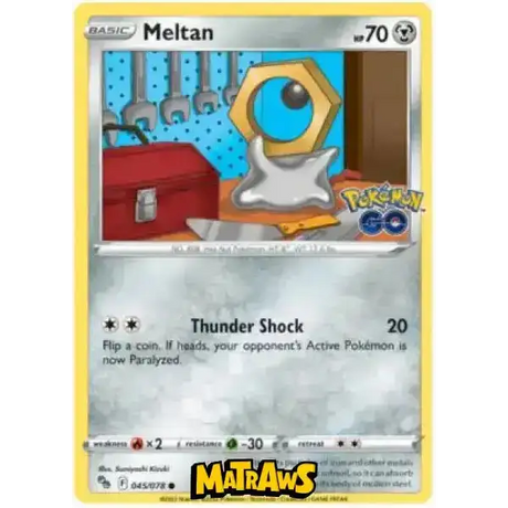 (045/078) Meltan Enkeltkort Pokémon GO TCG 