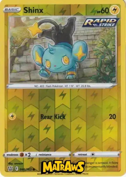 (046/163) Shinx - Reverse Enkeltkort Battle Styles 