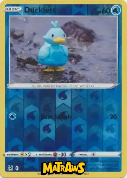 (046/196) Ducklett - Reverse Enkeltkort Lost Origin 