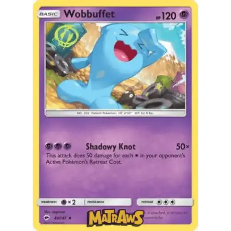 (049/147) Wobbuffet Enkeltkort Burning Shadows 