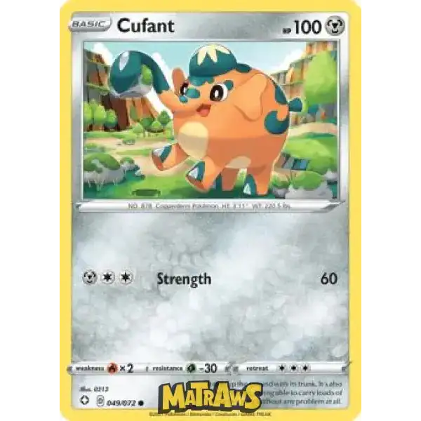 (049/72) Cufant Enkeltkort Shining Fates 