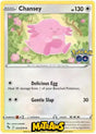 (051/078) Chansey Enkeltkort Pokémon GO TCG 