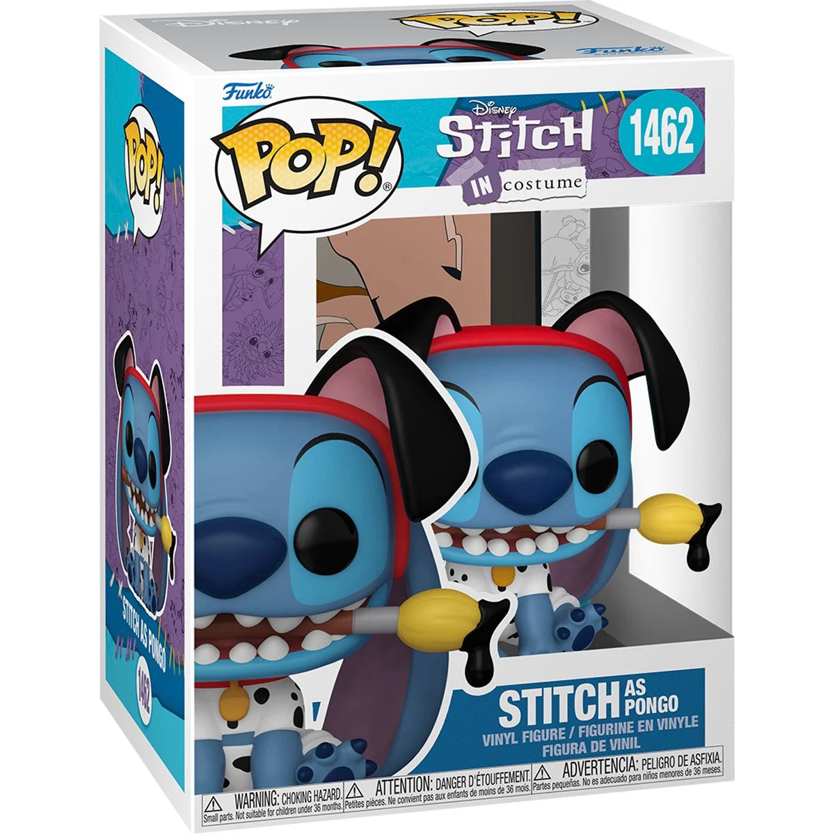 Funko POP! - Disney: Stitch in Costume - Stitch as Pongo #1462