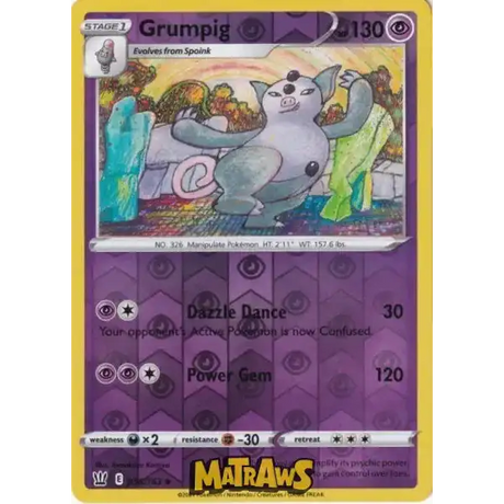 (056/163) Grumpig - Reverse Enkeltkort Battle Styles 